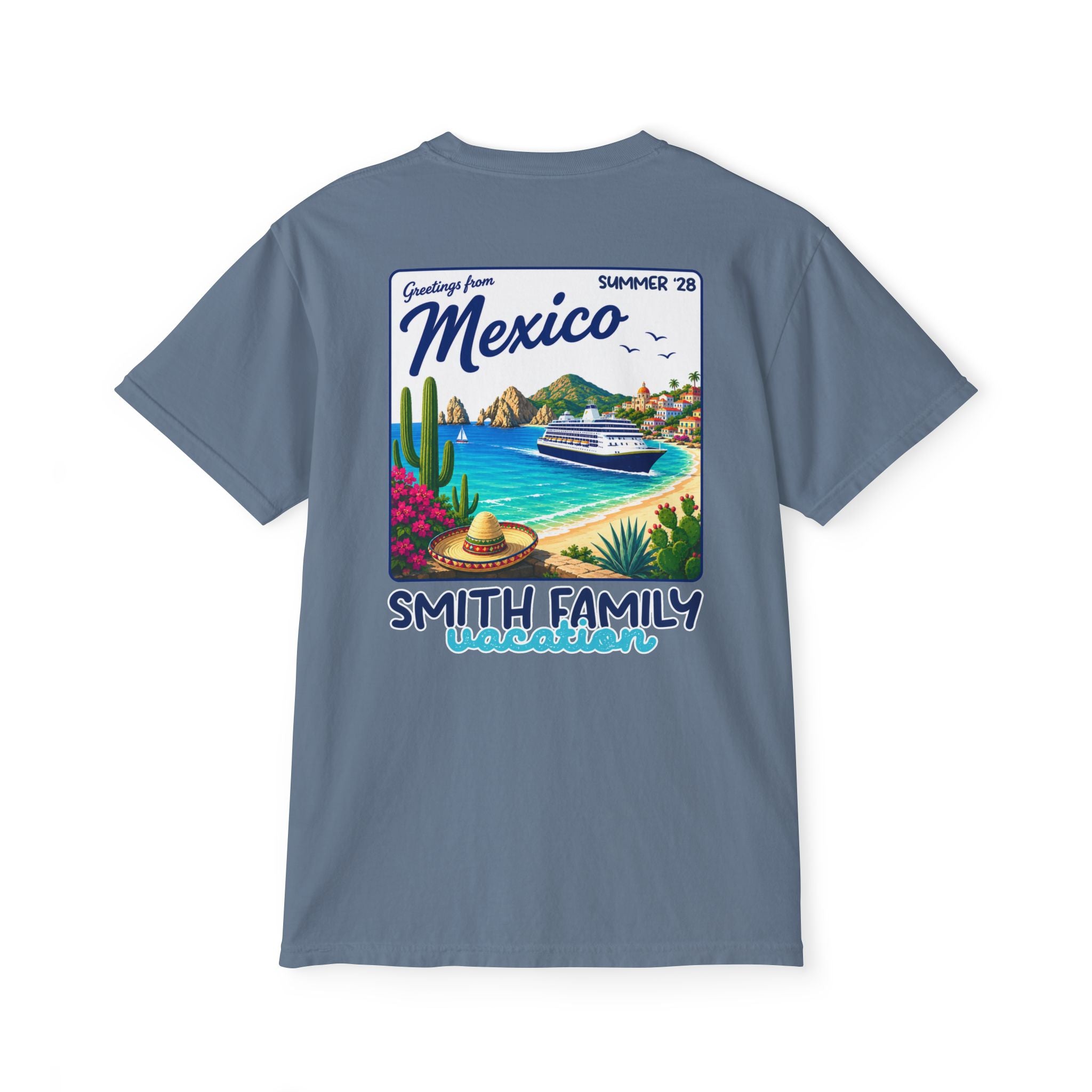 Greetings from Mexico Pocket Tee - Suite Escape