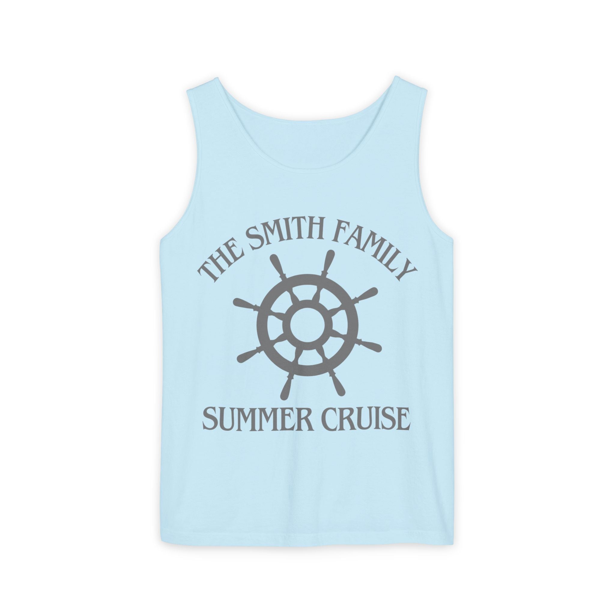 Personalized Ship Wheel Tank Top - Suite Escape