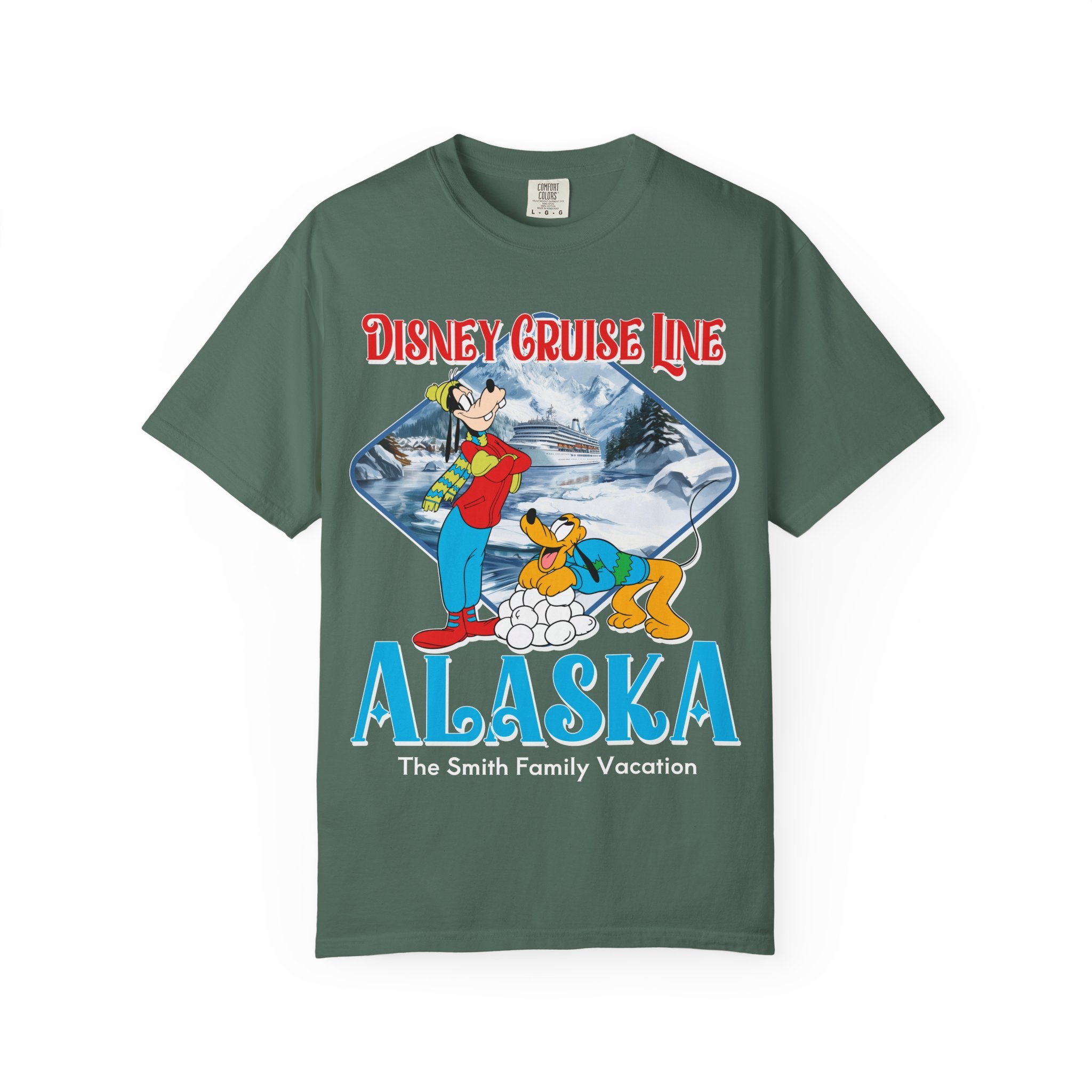 Magical Cruise Line Alaska Shirt - Goofy & Pluto