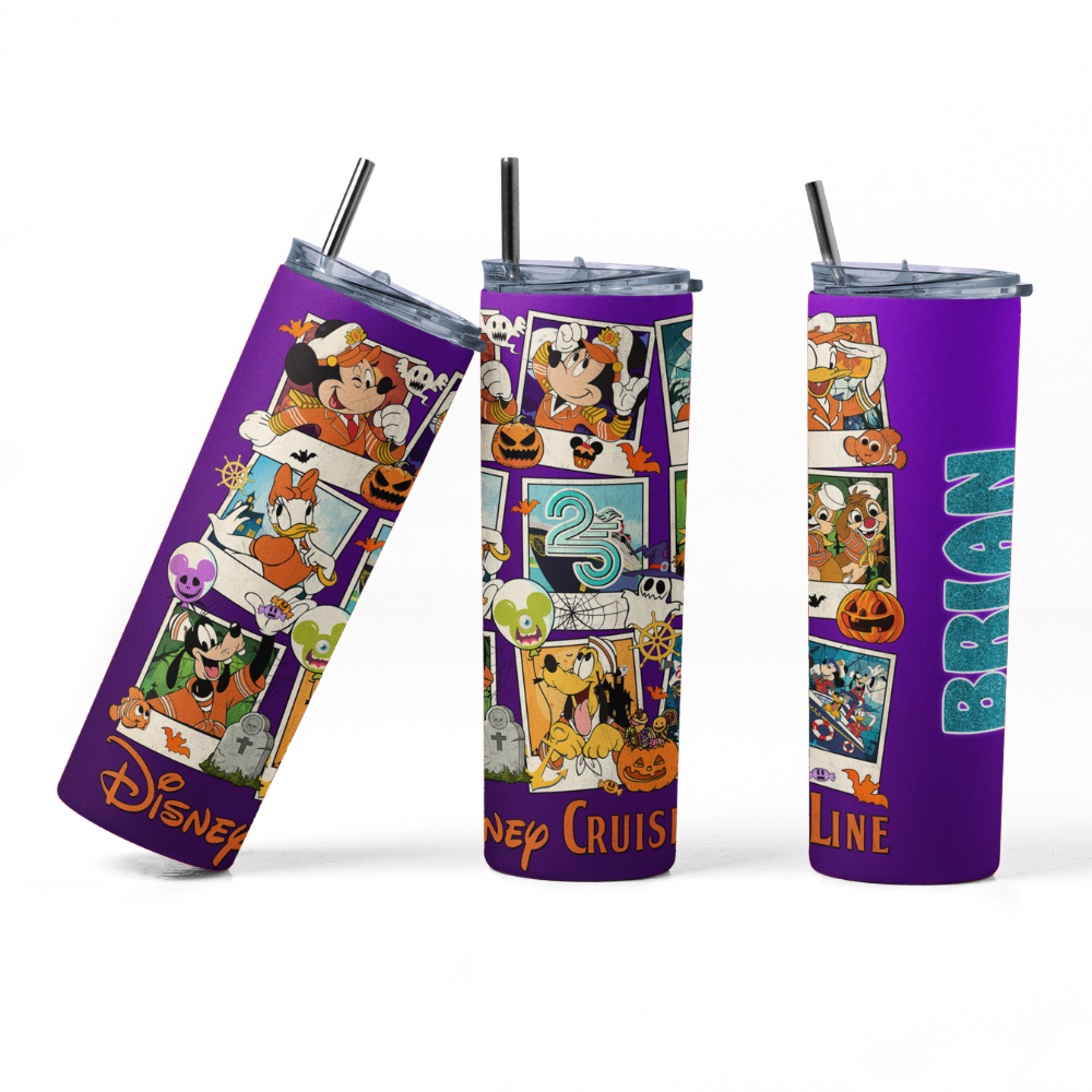 Magical Cruise Line Halloween Tumbler - Photographs