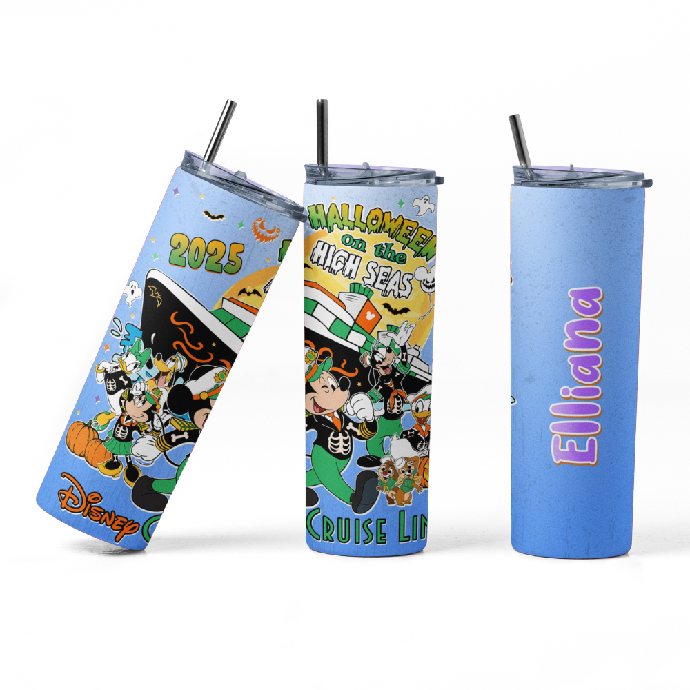 Magical Cruise Line Halloween Tumbler - Spooky