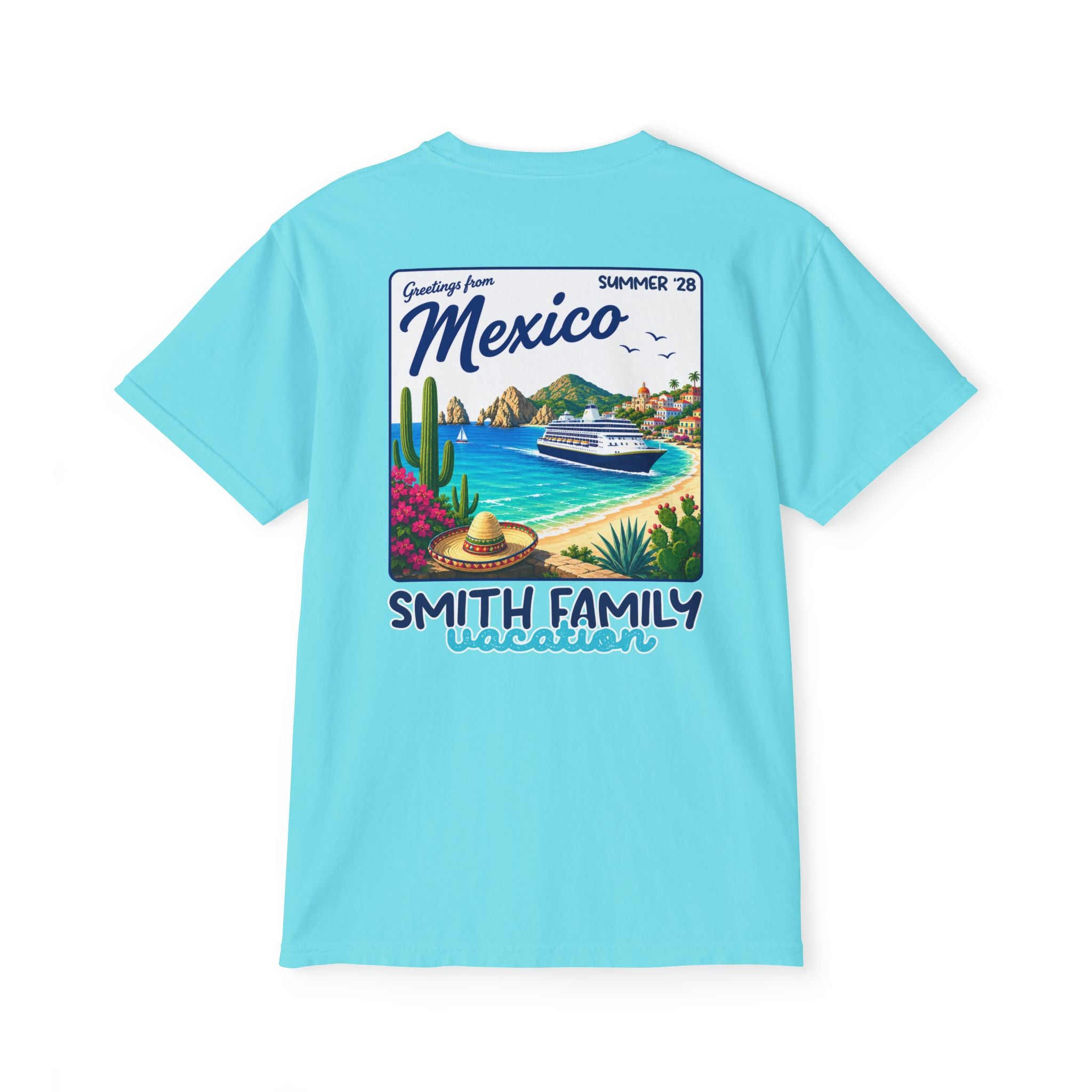 Greetings from Mexico Pocket Tee - Suite Escape