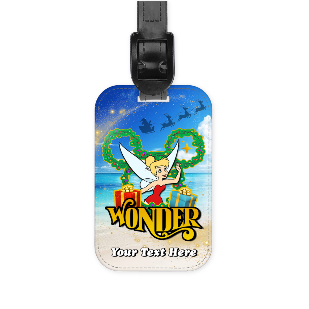 Magical Cruise Line Christmas Luggage Tag - Classic Characters