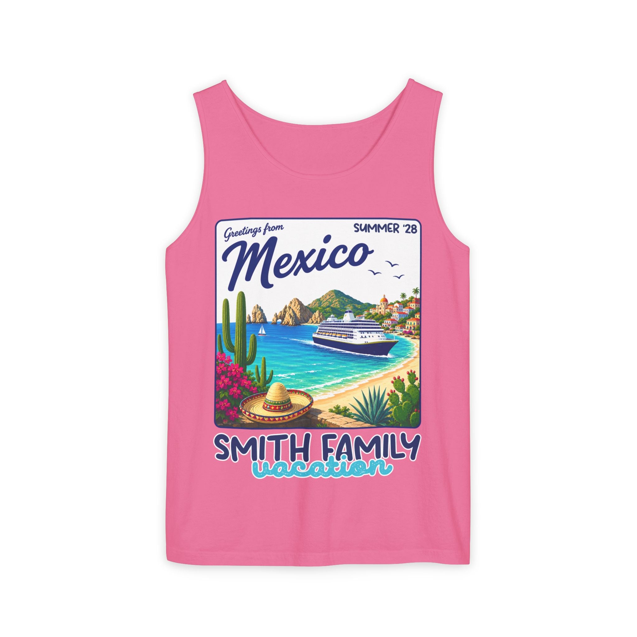 Greetings from Mexico Tank Top - Suite Escape