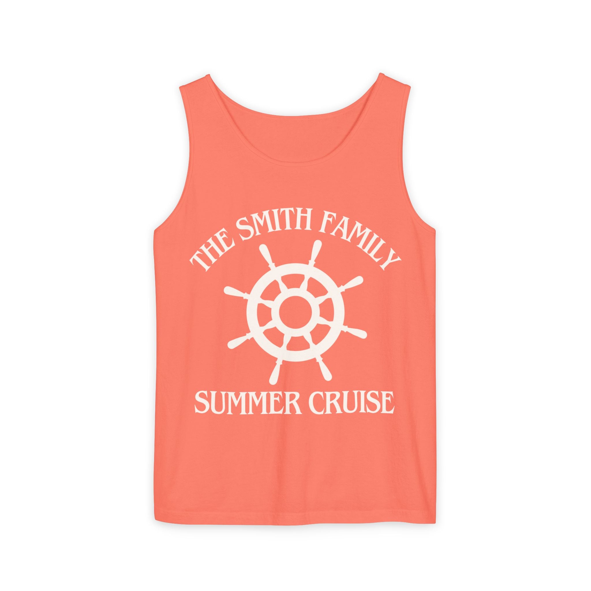 Personalized Ship Wheel Tank Top - Suite Escape