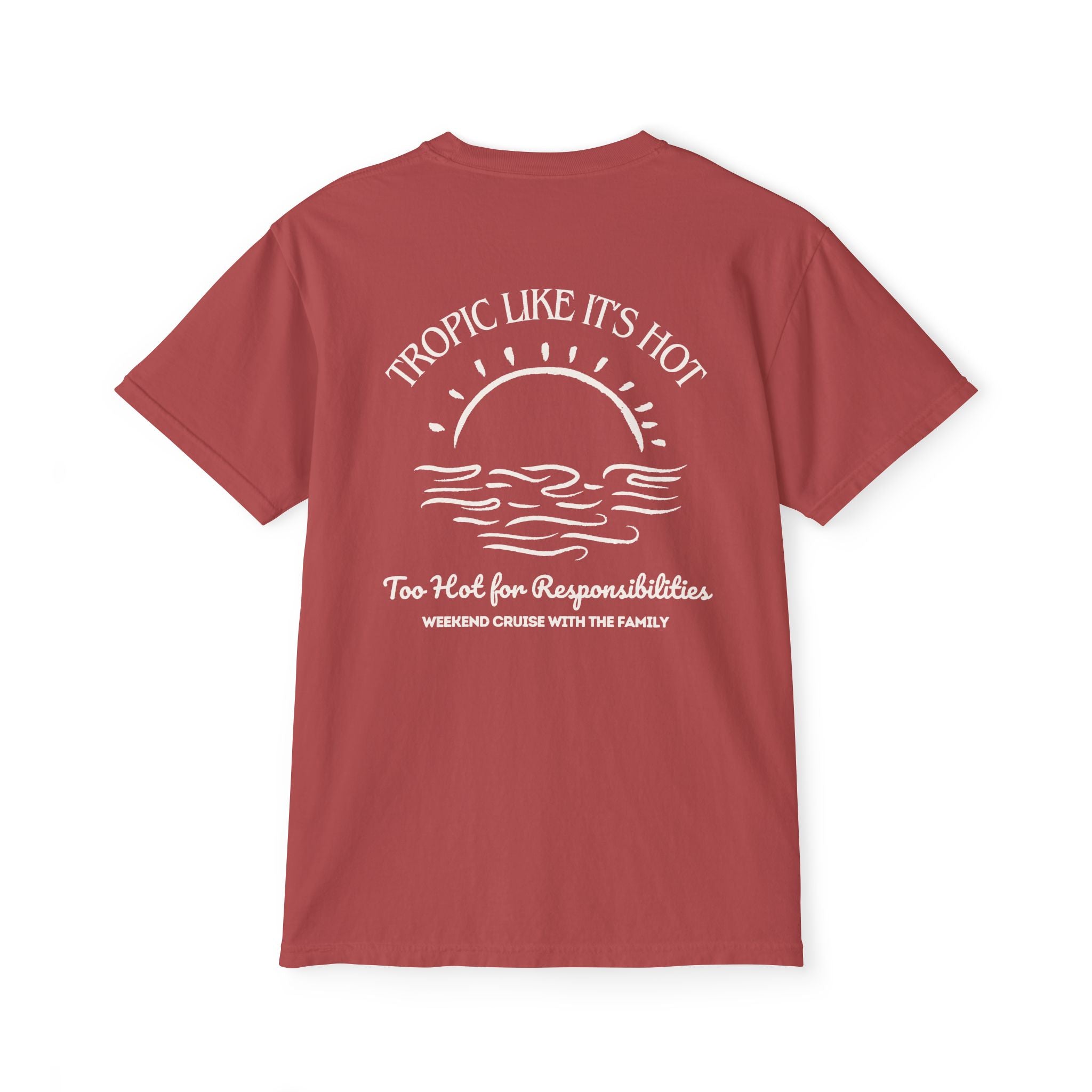 Tropic Like It's Hot Pocket Tee - Suite Escape