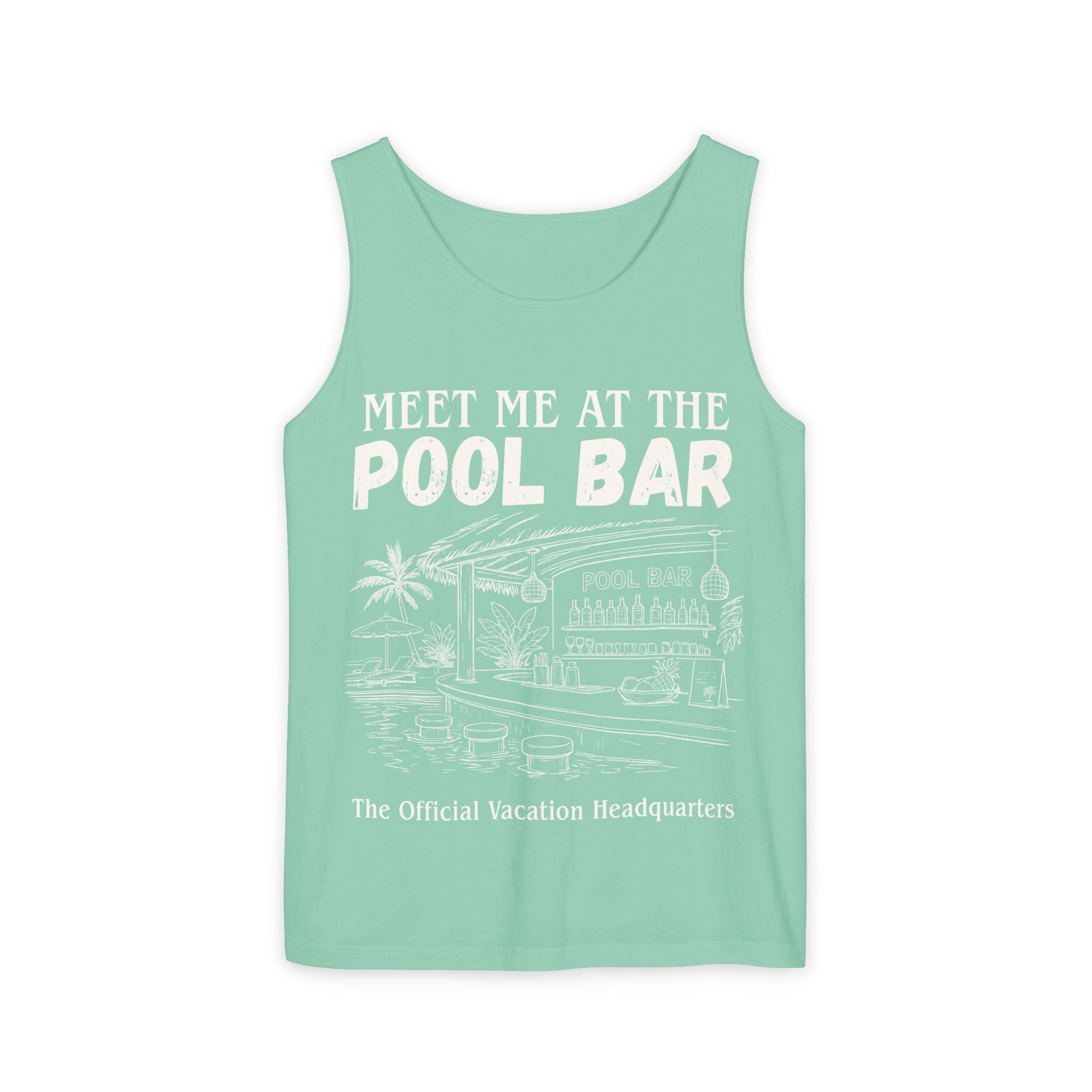 Meet Me at the Pool Bar Tank Top - Suite Escape