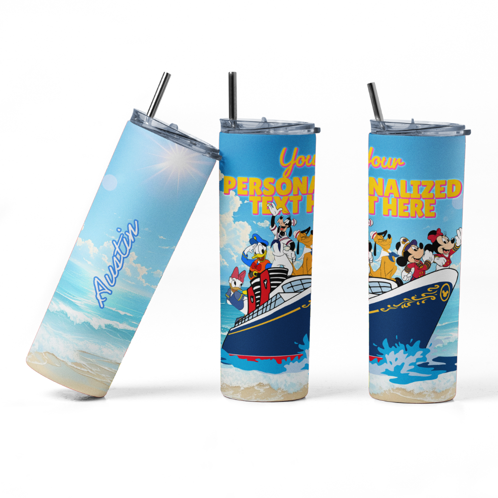 Magical Cruise Line Personalized Tumbler
