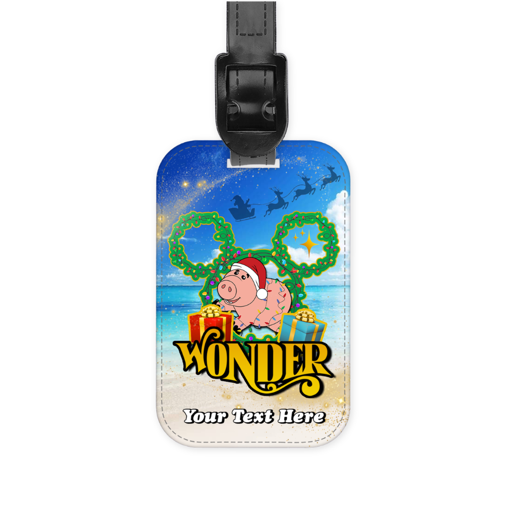 Magical Cruise Line Christmas Luggage Tag - Toy Story