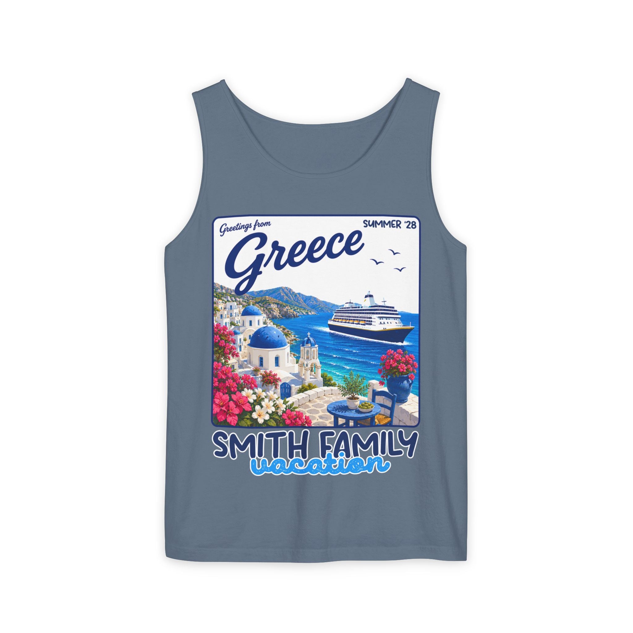 Greetings from Greece Tank Top - Suite Escape