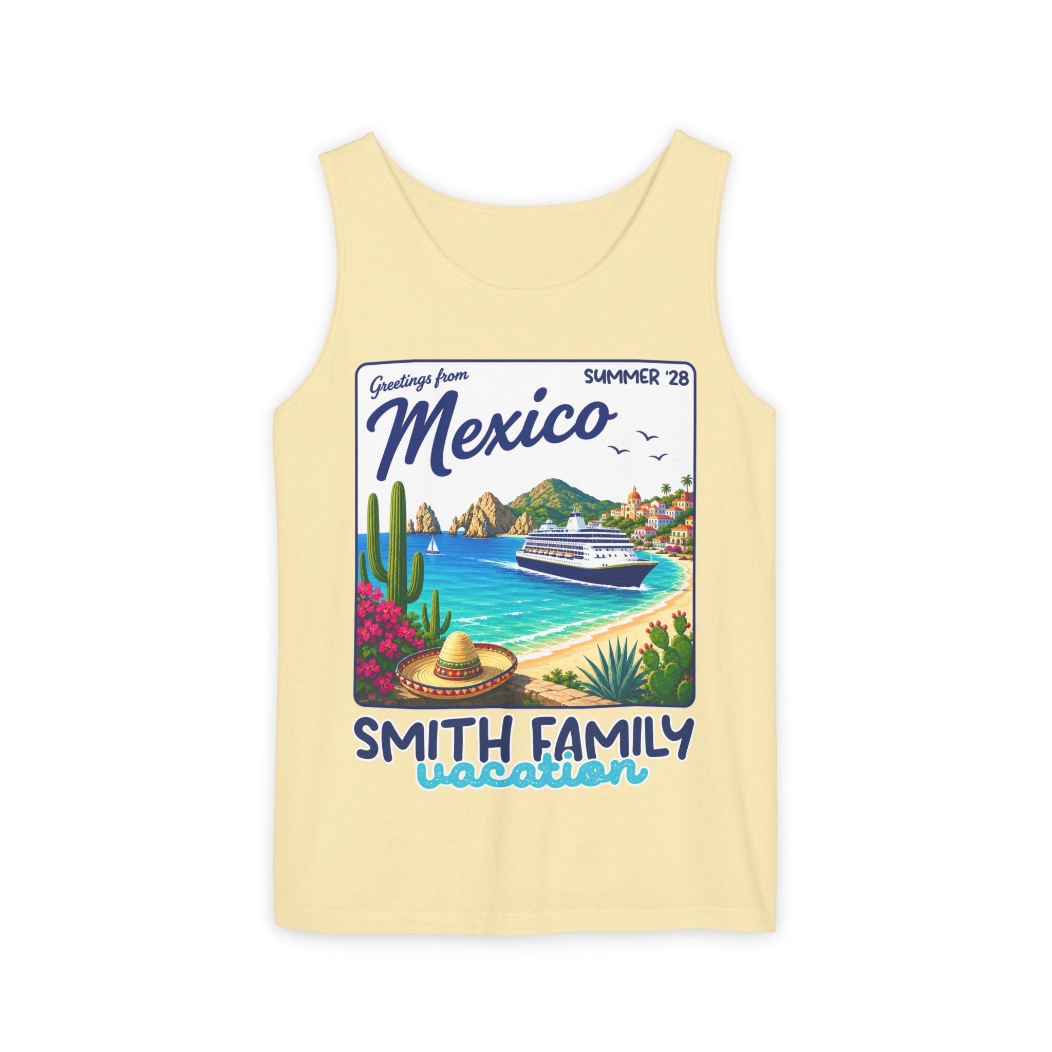 Greetings from Mexico Tank Top - Suite Escape