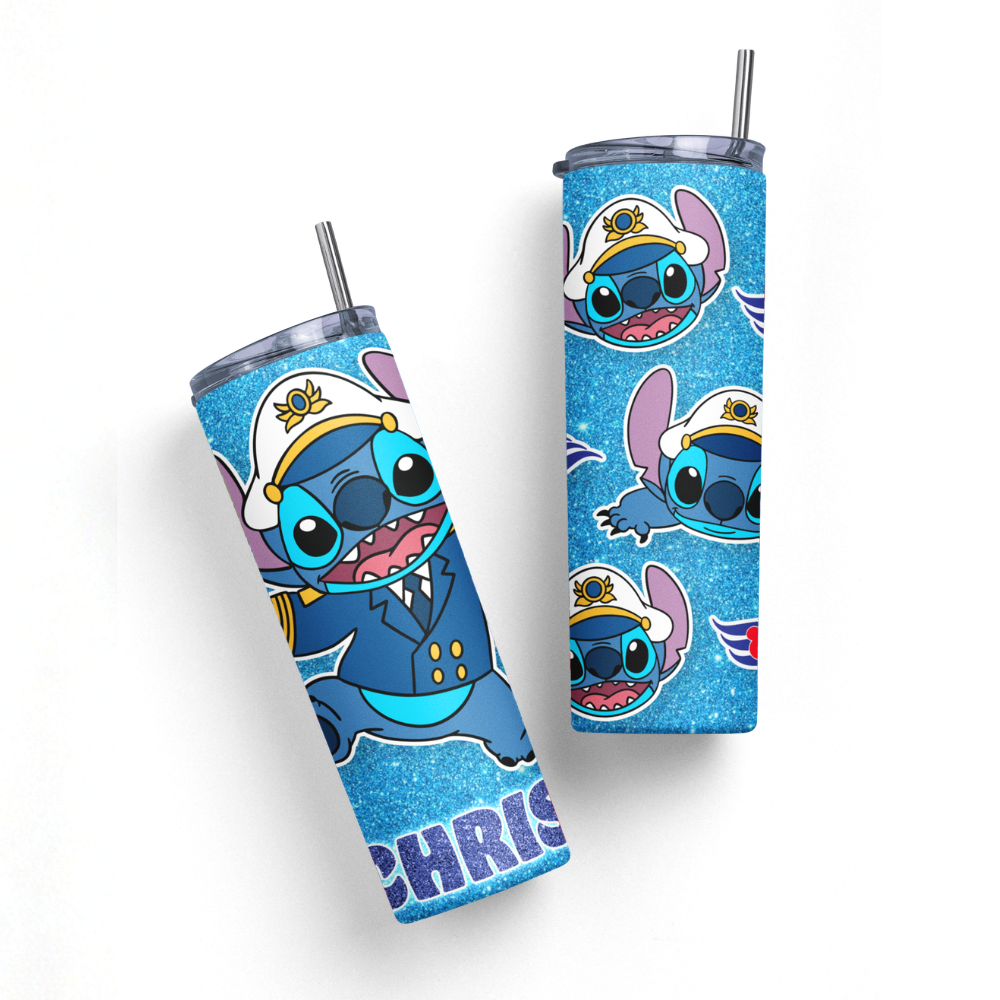 Magical Cruise Line Character Tumbler - Stitch
