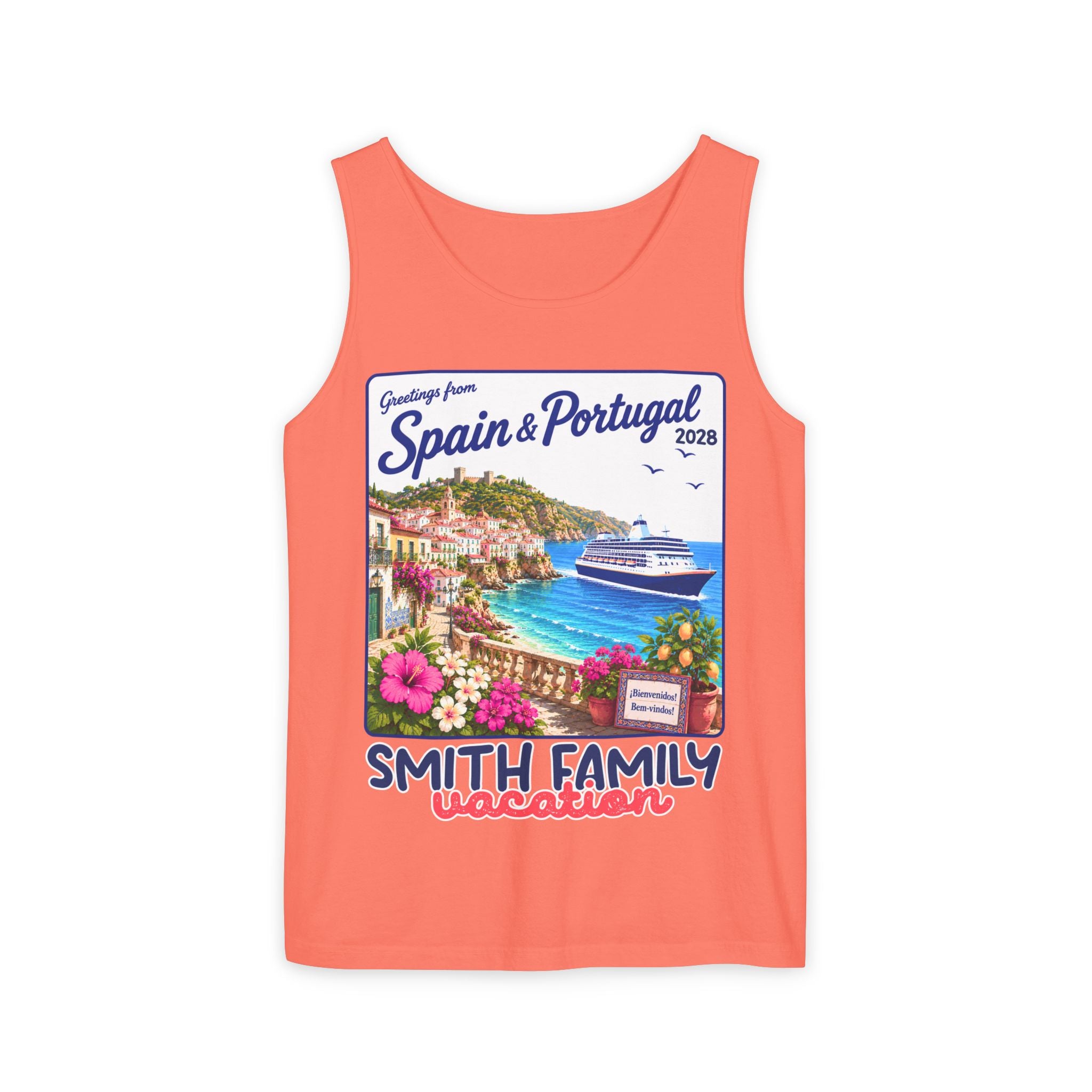 Greetings from Spain & Portugal Tank Top - Suite Escape