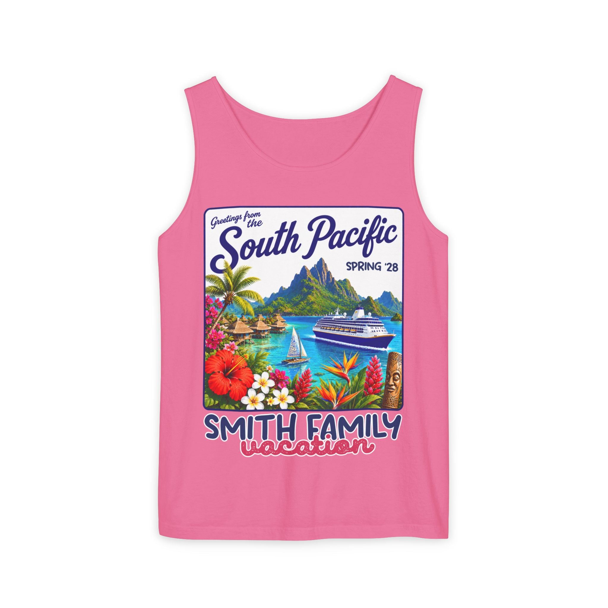 Greetings from the South Pacific Tank Top - Suite Escape