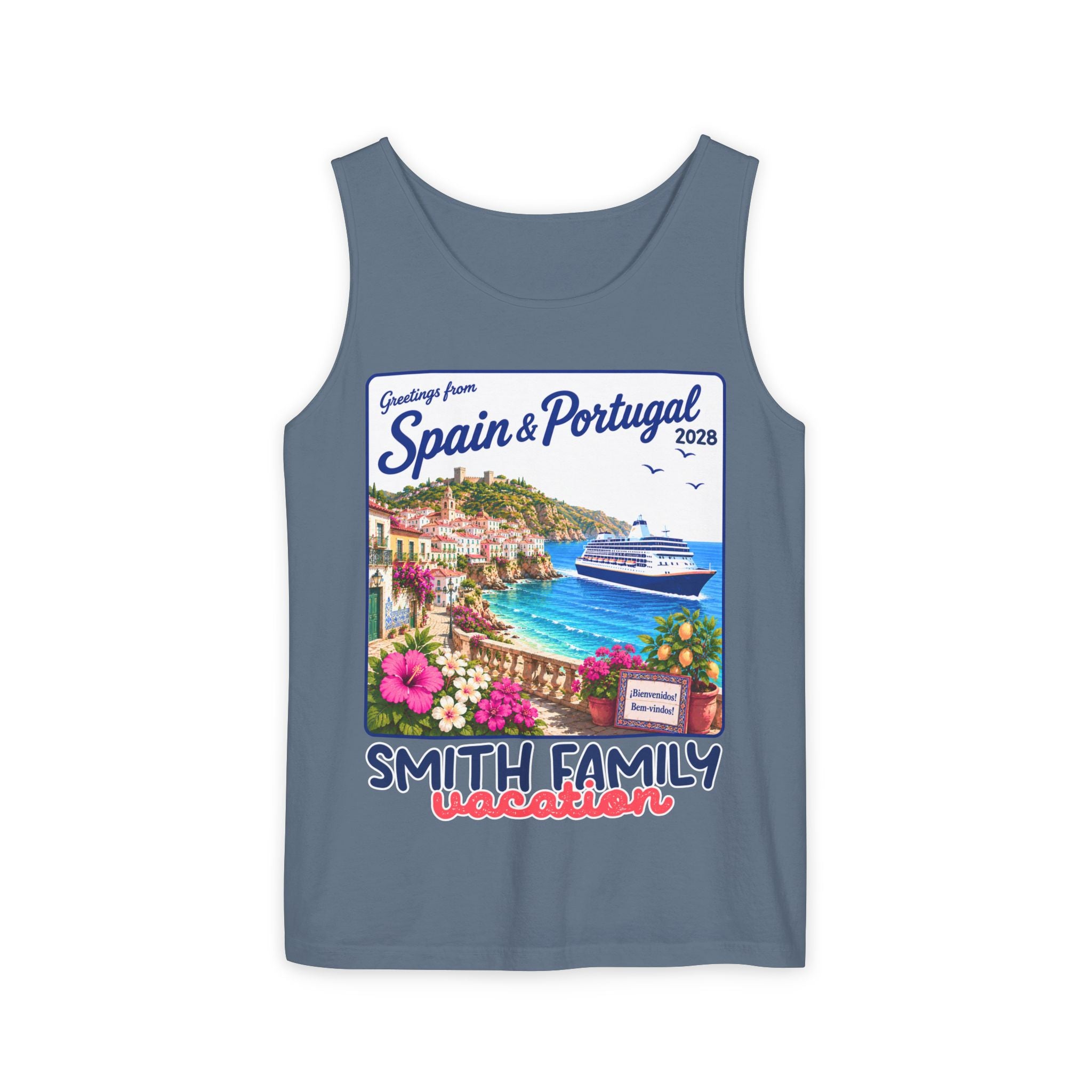 Greetings from Spain & Portugal Tank Top - Suite Escape