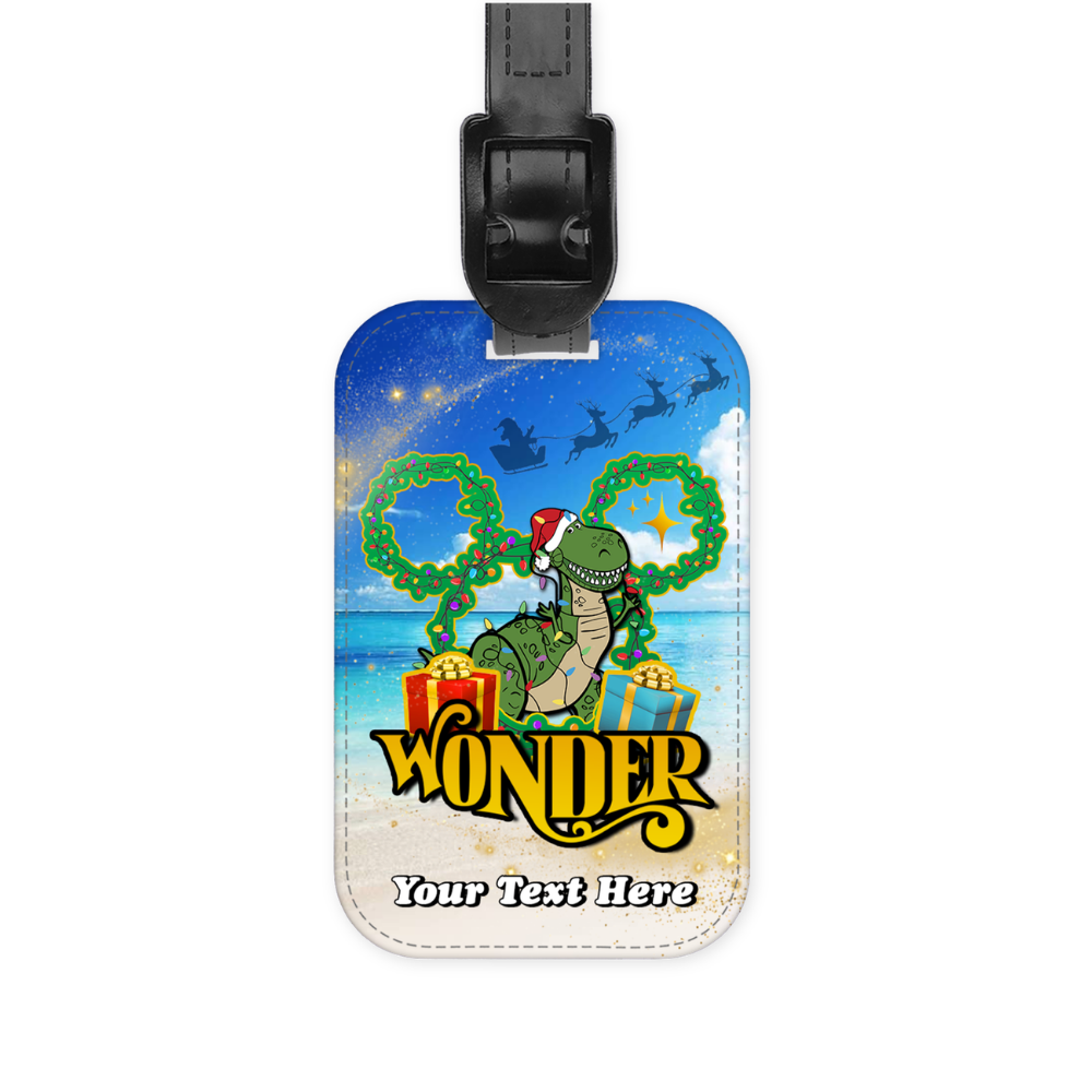 Magical Cruise Line Christmas Luggage Tag - Toy Story