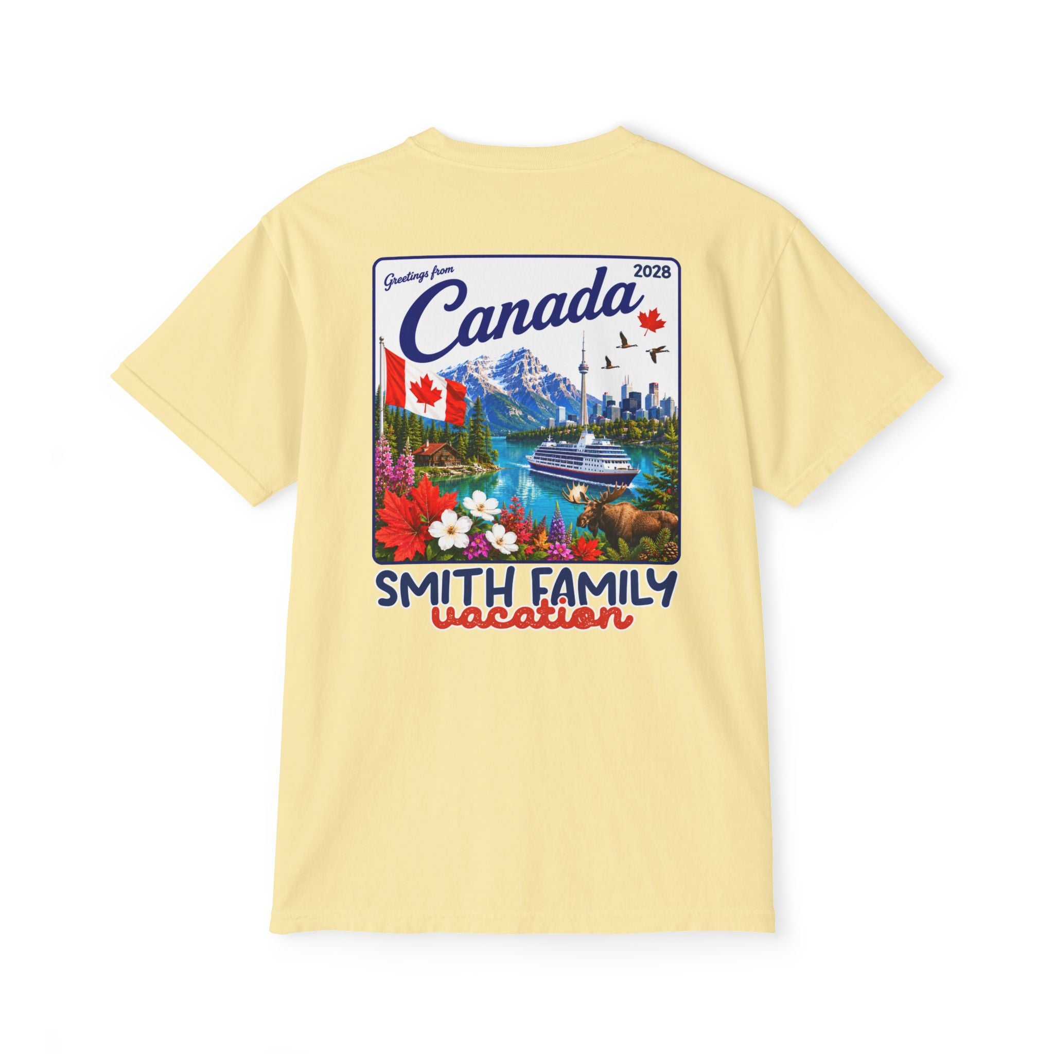 Greetings from Canada Pocket Tee - Suite Escape