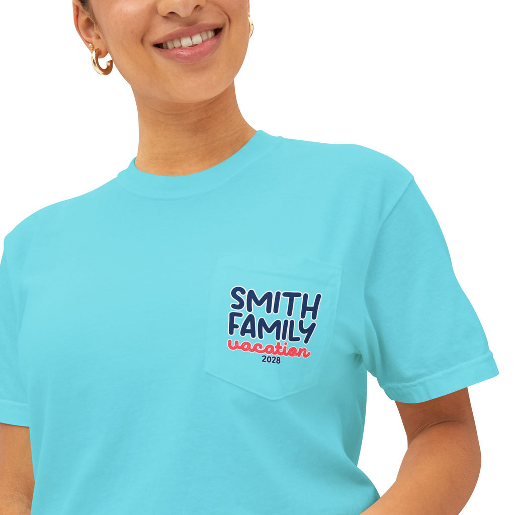 Greetings from Panama Pocket Tee - Suite Escape