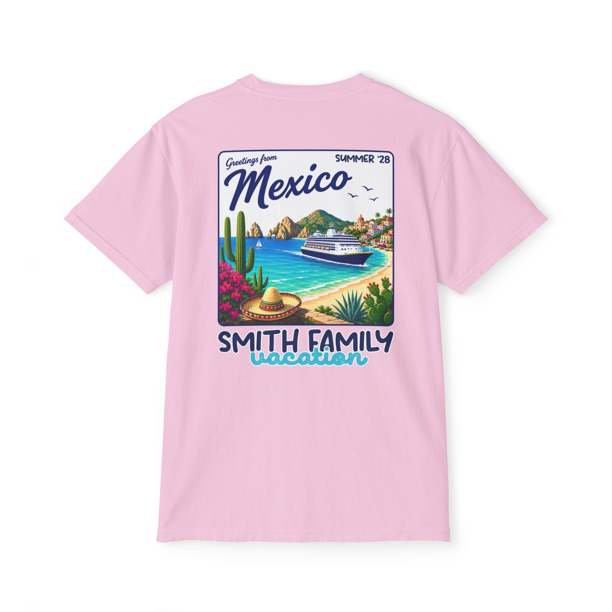 Greetings from Mexico Pocket Tee - Suite Escape