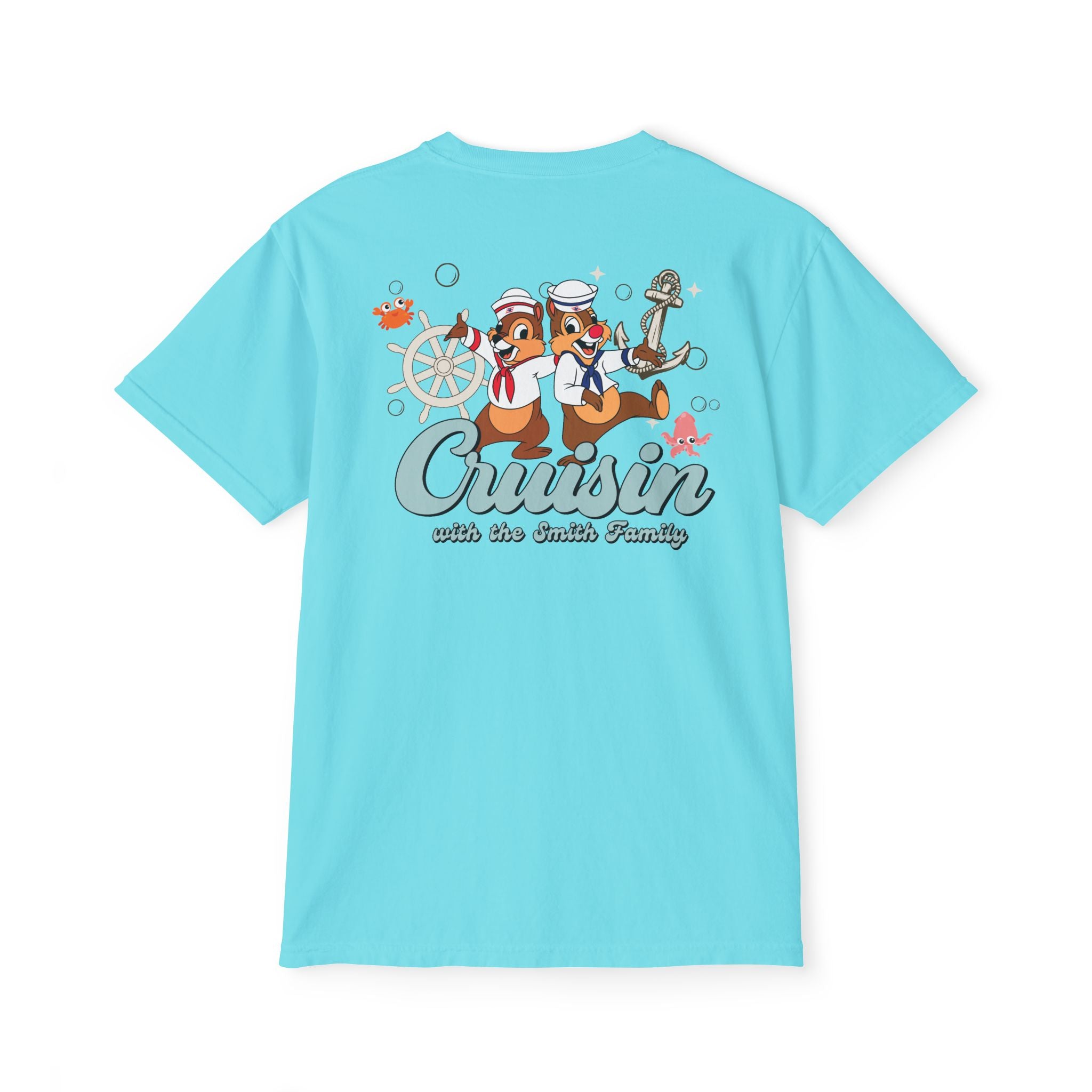 Magical Cruise Line "Cruisin" Pocket Tee - Chip & Dale