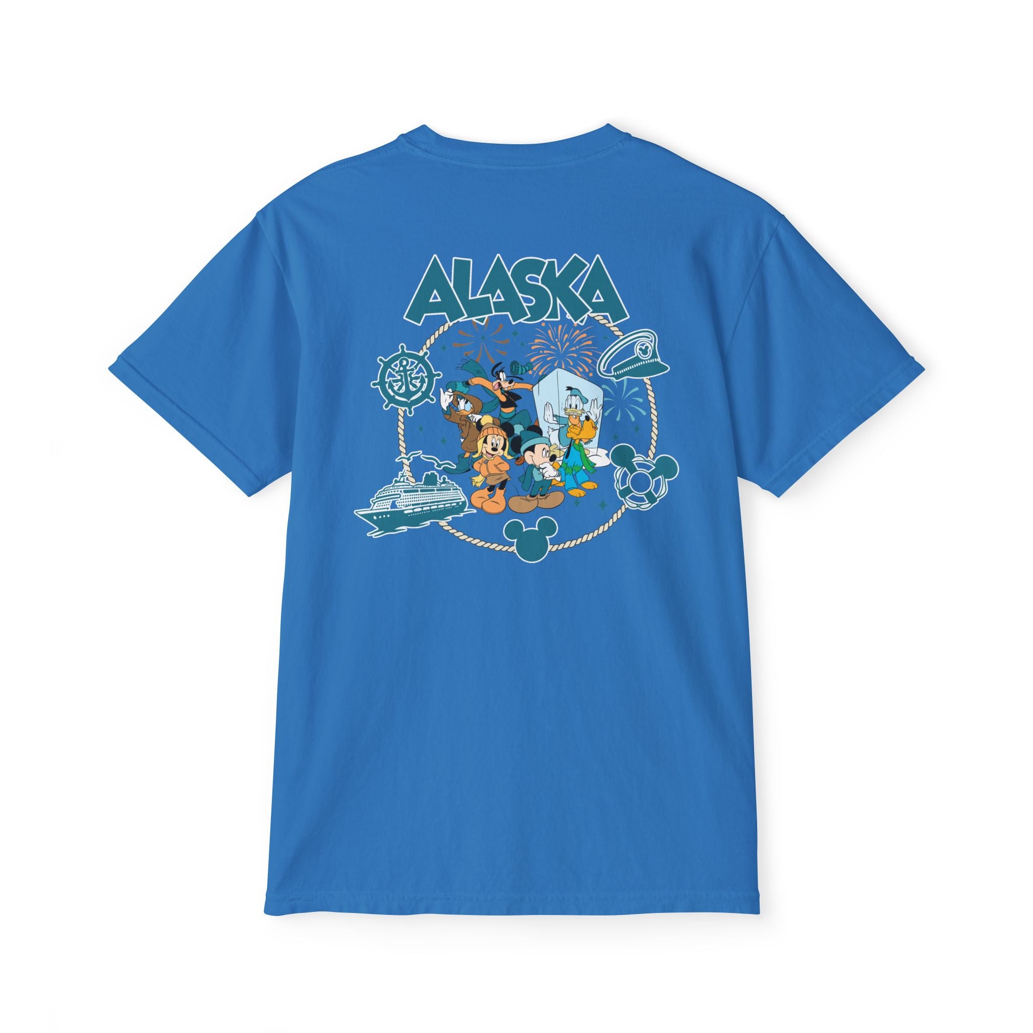 Magical Cruise Line Alaska Pocket Tee - Daisy