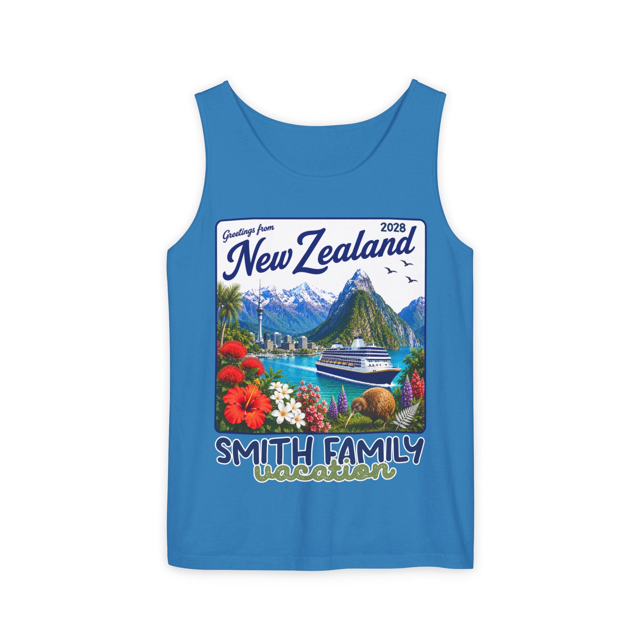 Greetings from New Zealand Tank Top - Suite Escape