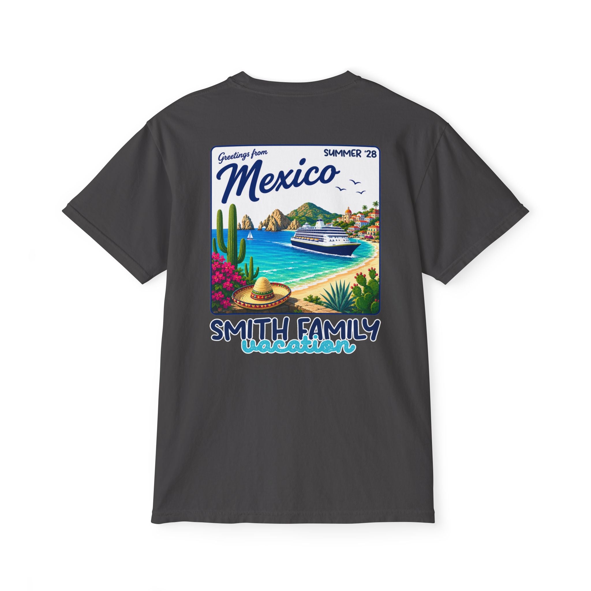 Greetings from Mexico Pocket Tee - Suite Escape