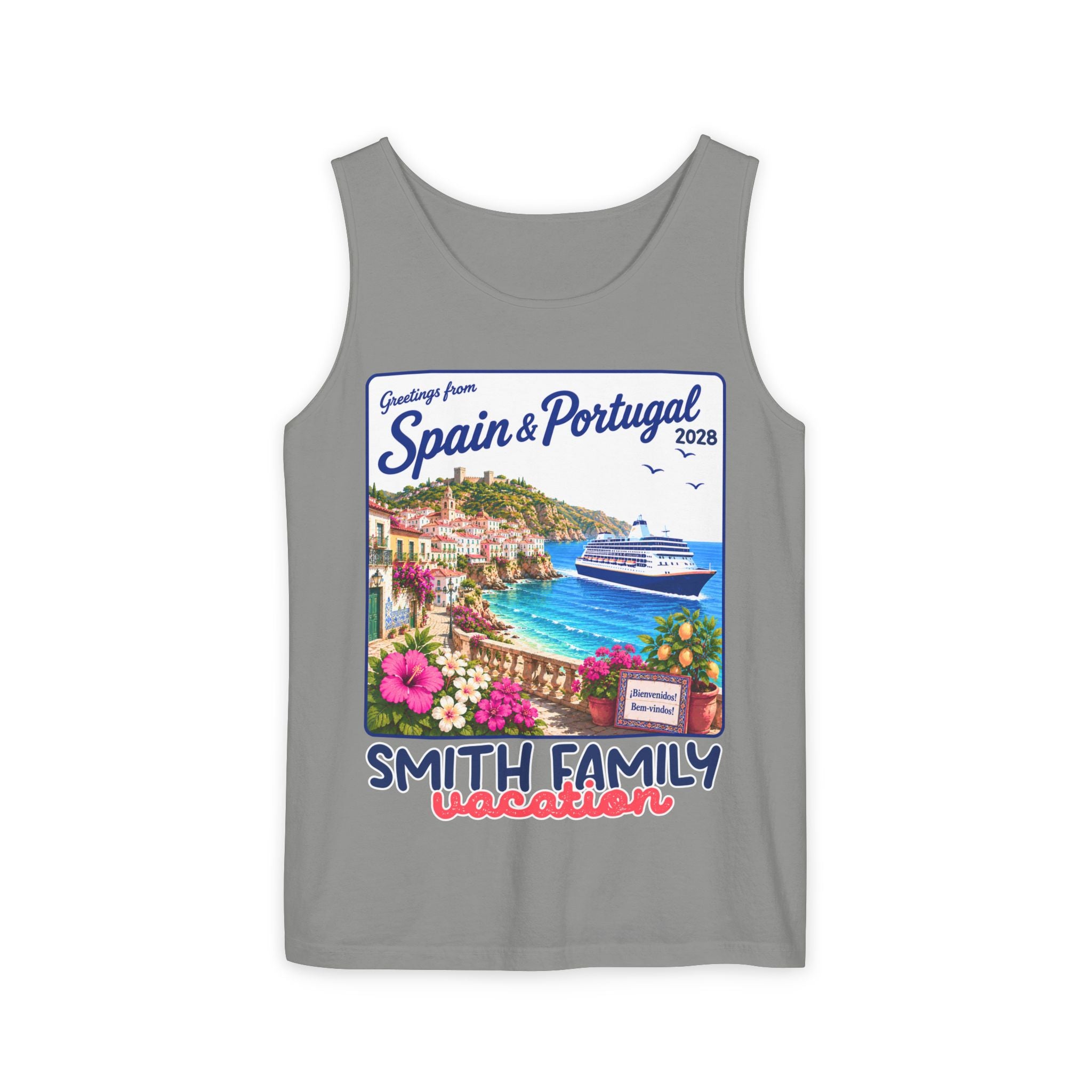 Greetings from Spain & Portugal Tank Top - Suite Escape