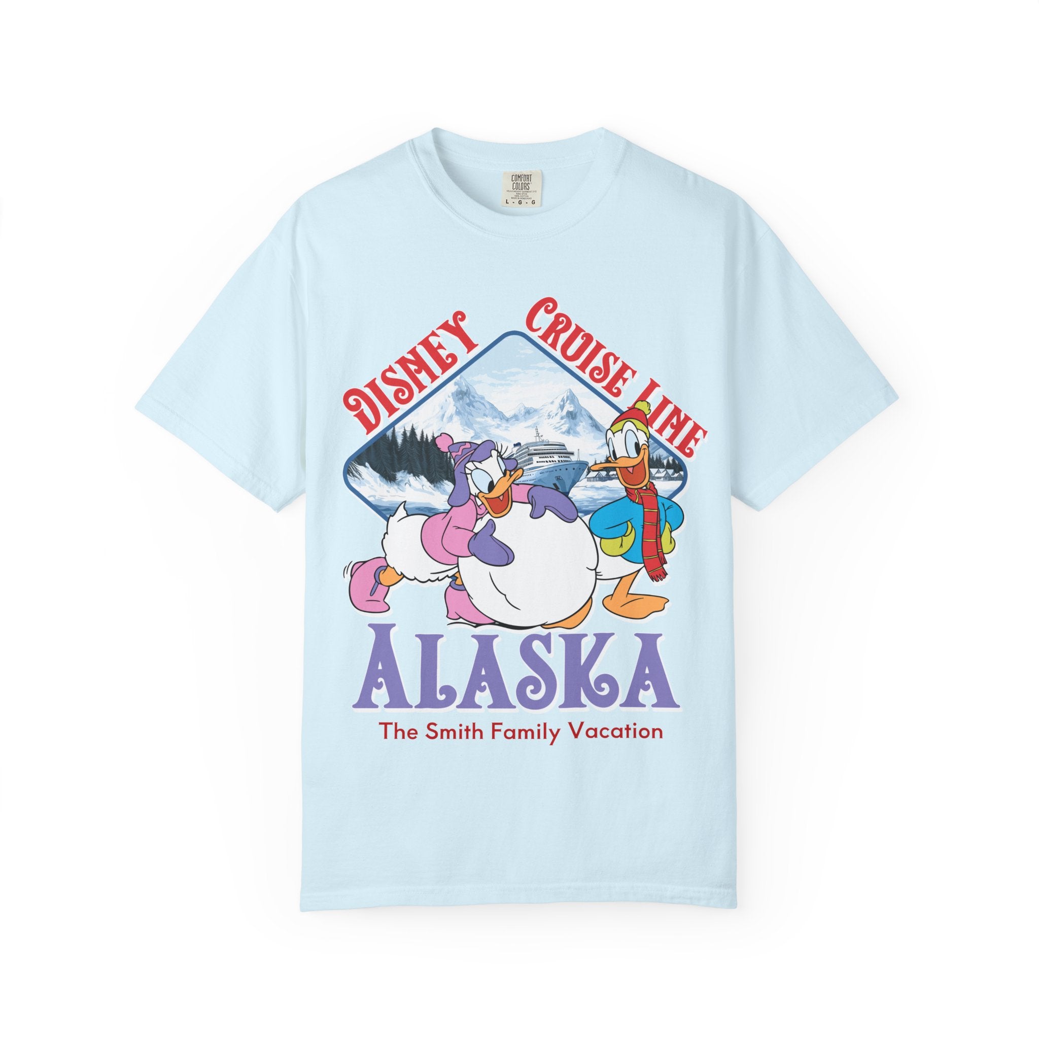 Magical Cruise Line Alaska Shirt - Donald & Daisy