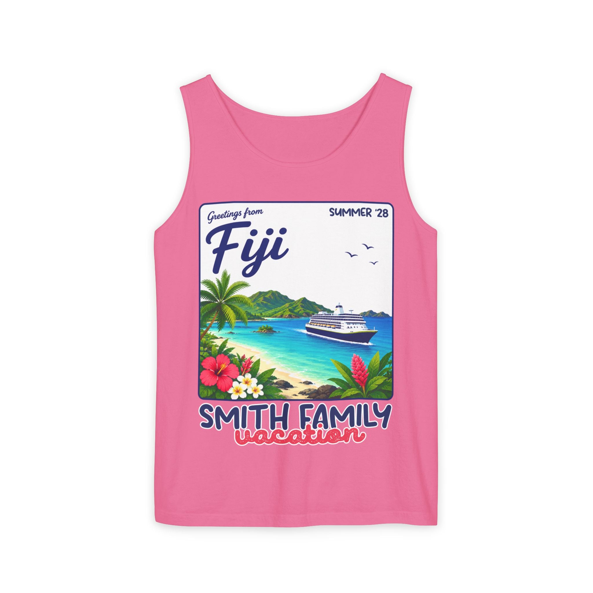 Greetings from Fiji Tank Top - Suite Escape