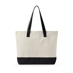 Personalized Zippered Canvas Tote Bag