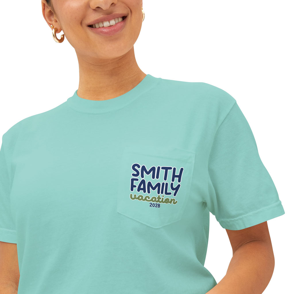 Greetings from the Caribbean Pocket Tee - Suite Escape