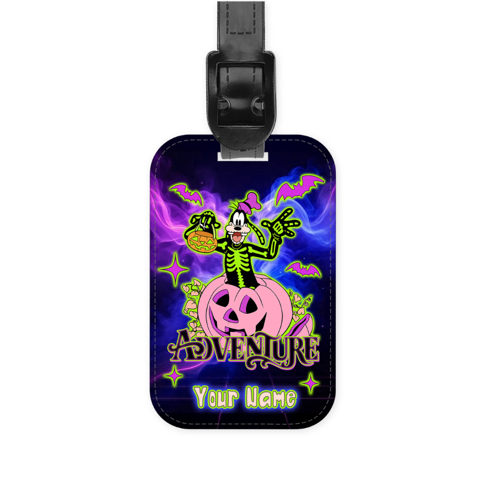 Magical Cruise Line Halloween Luggage Tag - Classic Characters