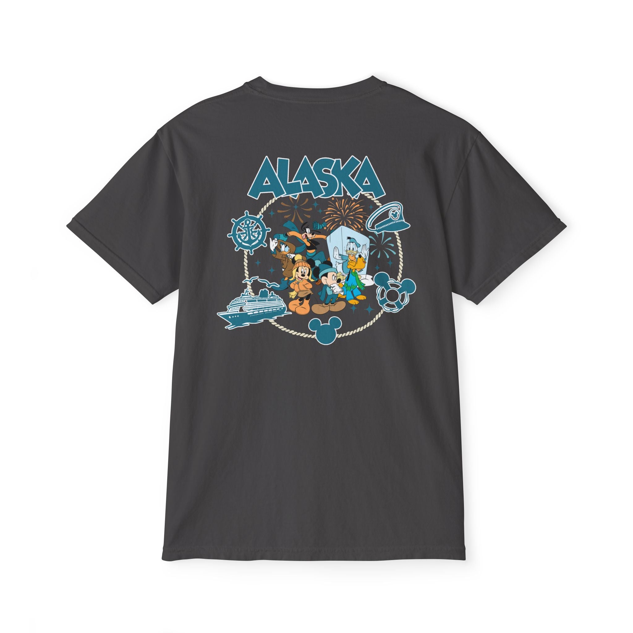 Magical Cruise Line Alaska Pocket Tee - Minnie