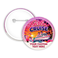 Girls Cruise Pinback Button - Suite Escape