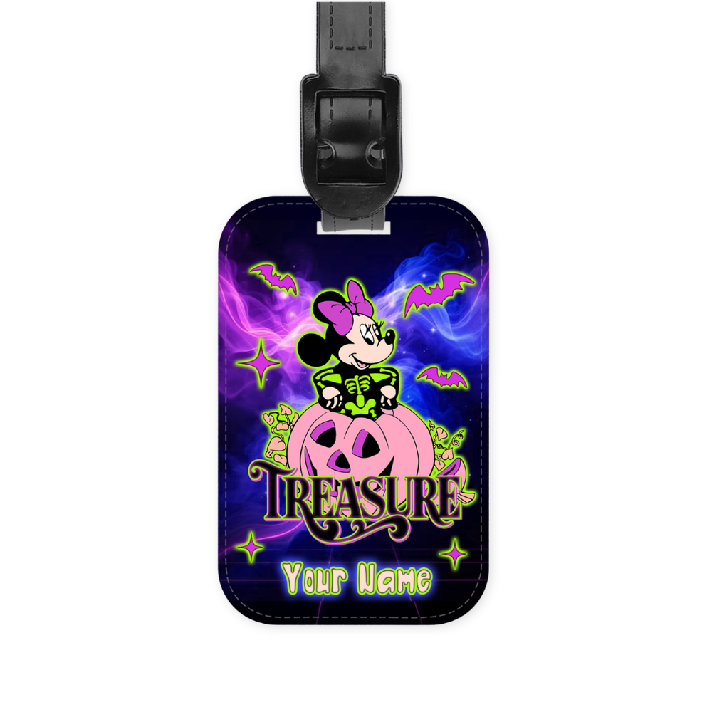 Magical Cruise Line Halloween Luggage Tag - Classic Characters
