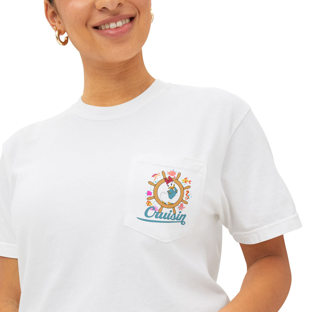 Magical Cruise Line "Cruisin" Pocket Tee - Daisy