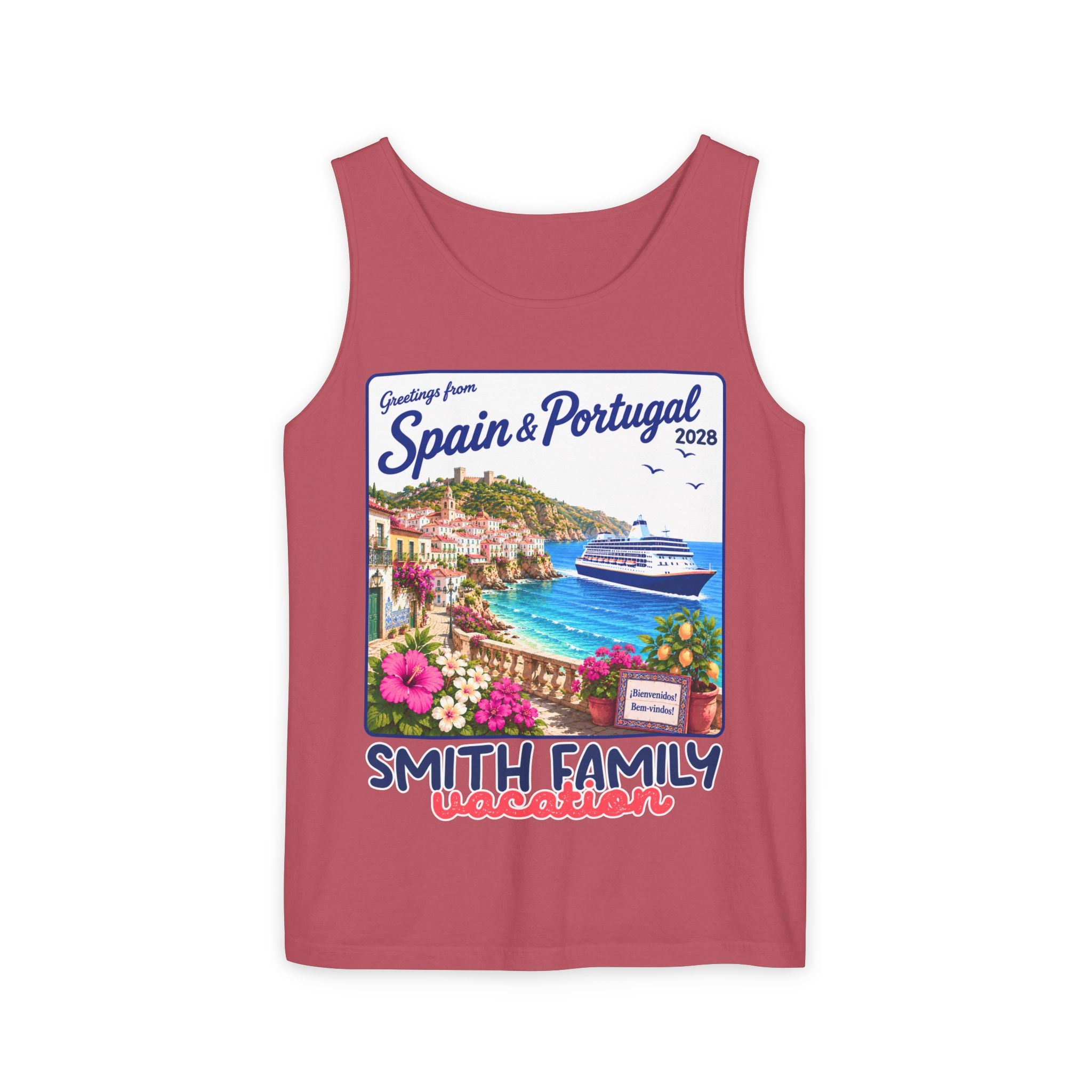 Greetings from Spain & Portugal Tank Top - Suite Escape