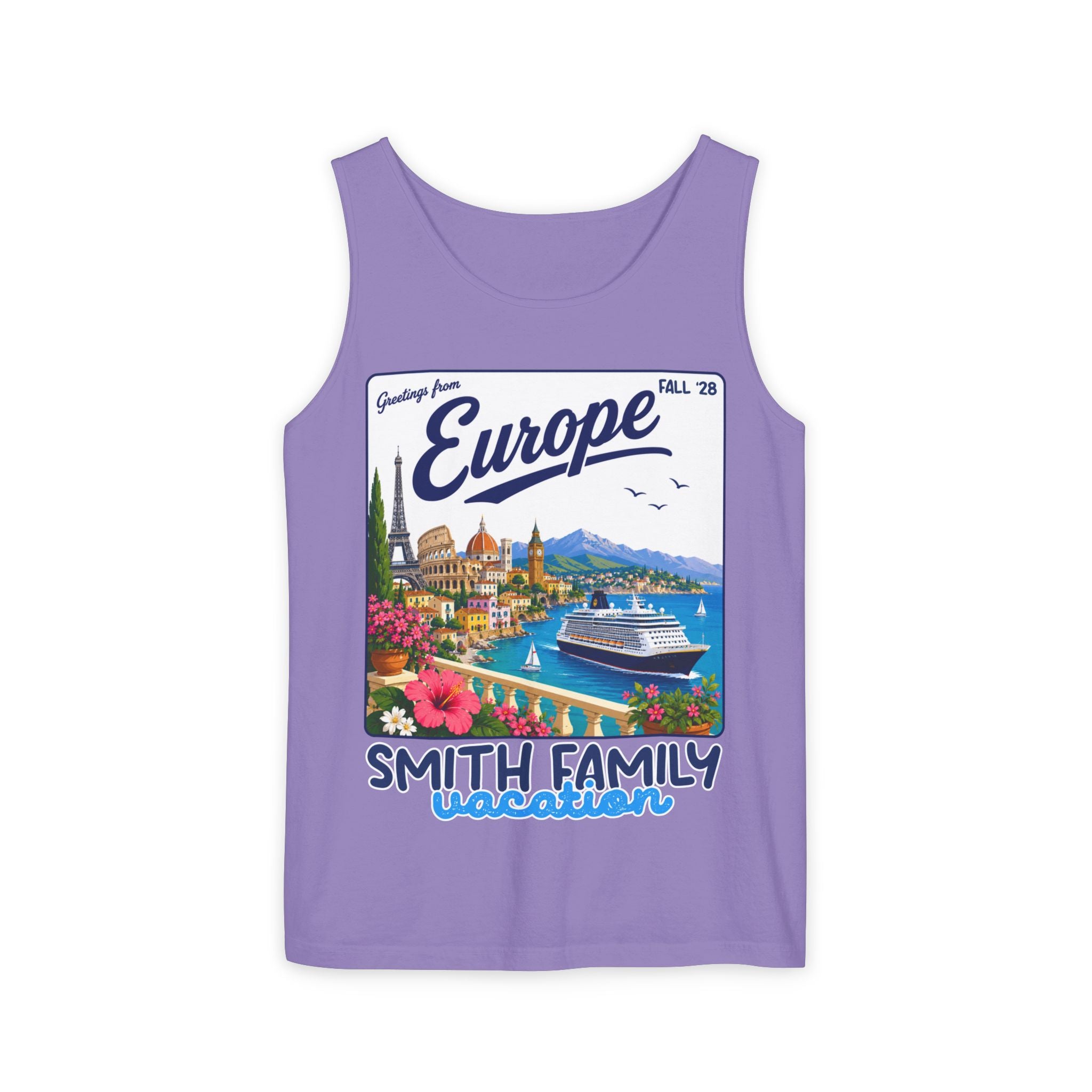 Greetings from Europe Tank Top - Suite Escape