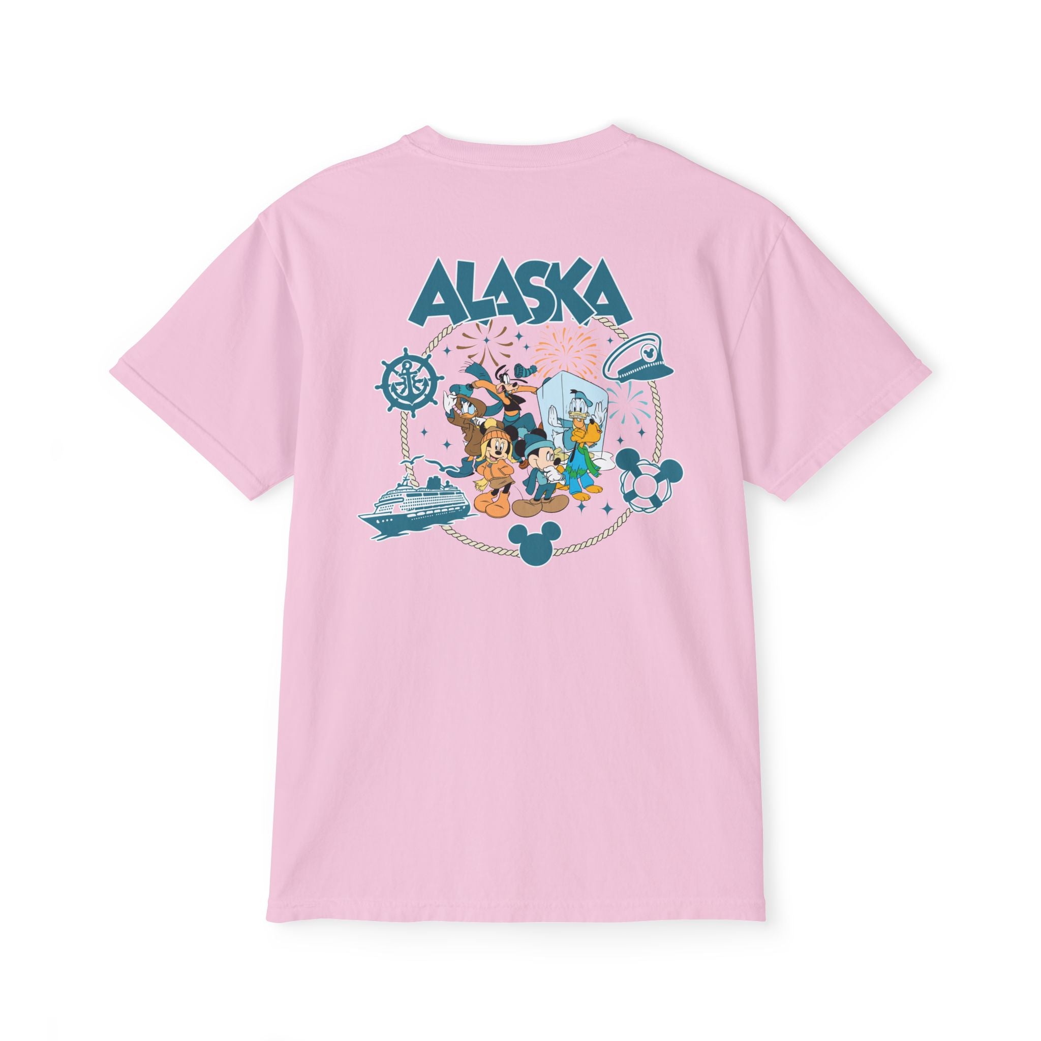 Magical Cruise Line Alaska Pocket Tee - Donald