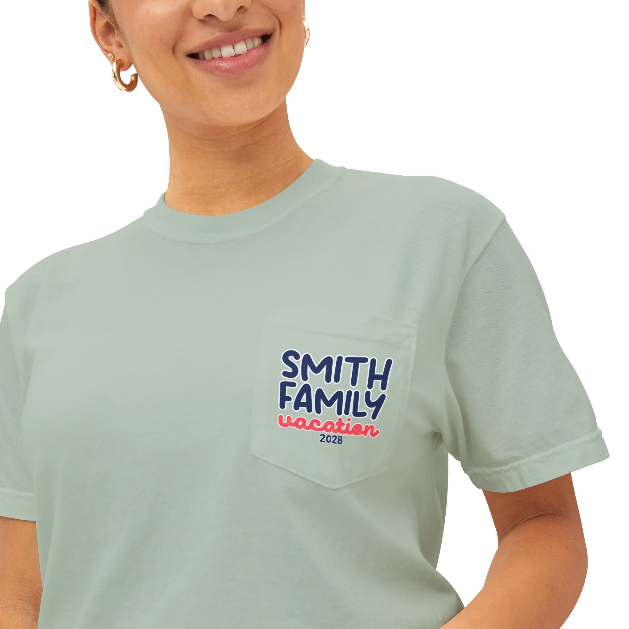 Greetings from Spain & Portugal Pocket Tee - Suite Escape