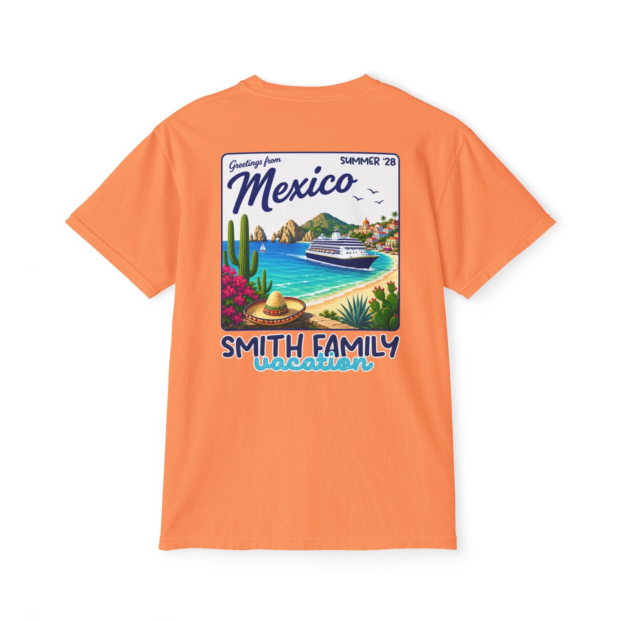 Greetings from Mexico Pocket Tee - Suite Escape