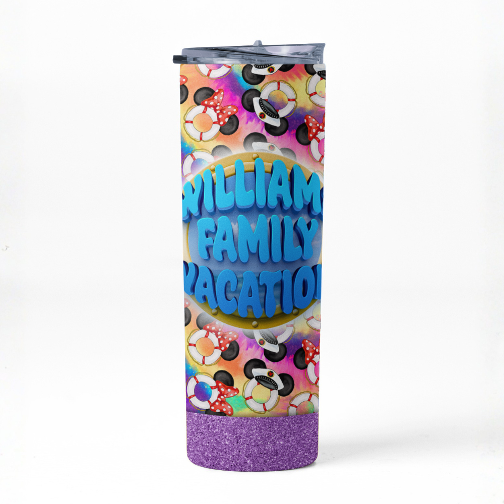 Magical Cruise Line Porthole Tumbler - Buoy Rings