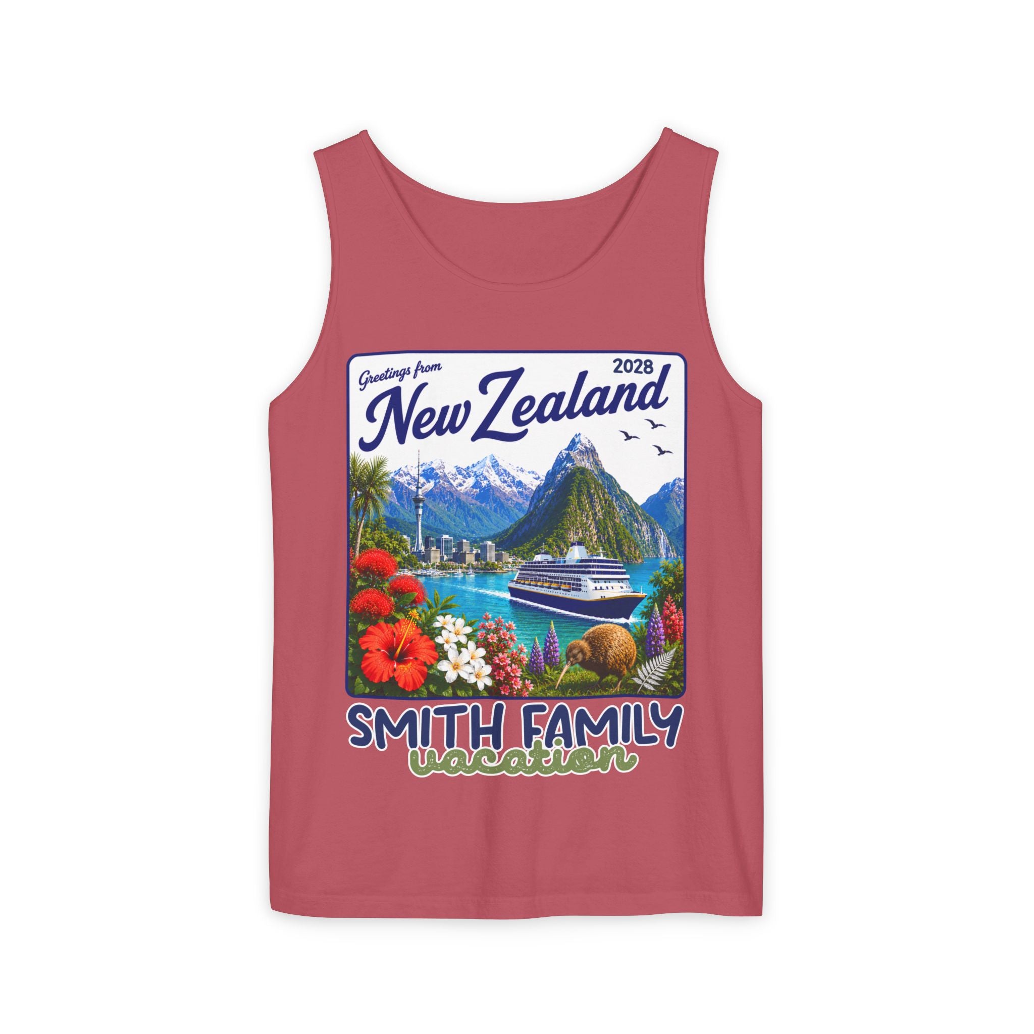 Greetings from New Zealand Tank Top - Suite Escape