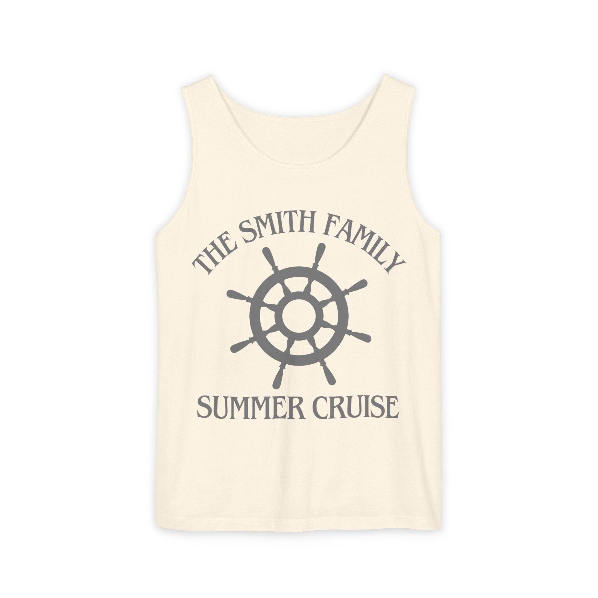 Personalized Ship Wheel Tank Top - Suite Escape