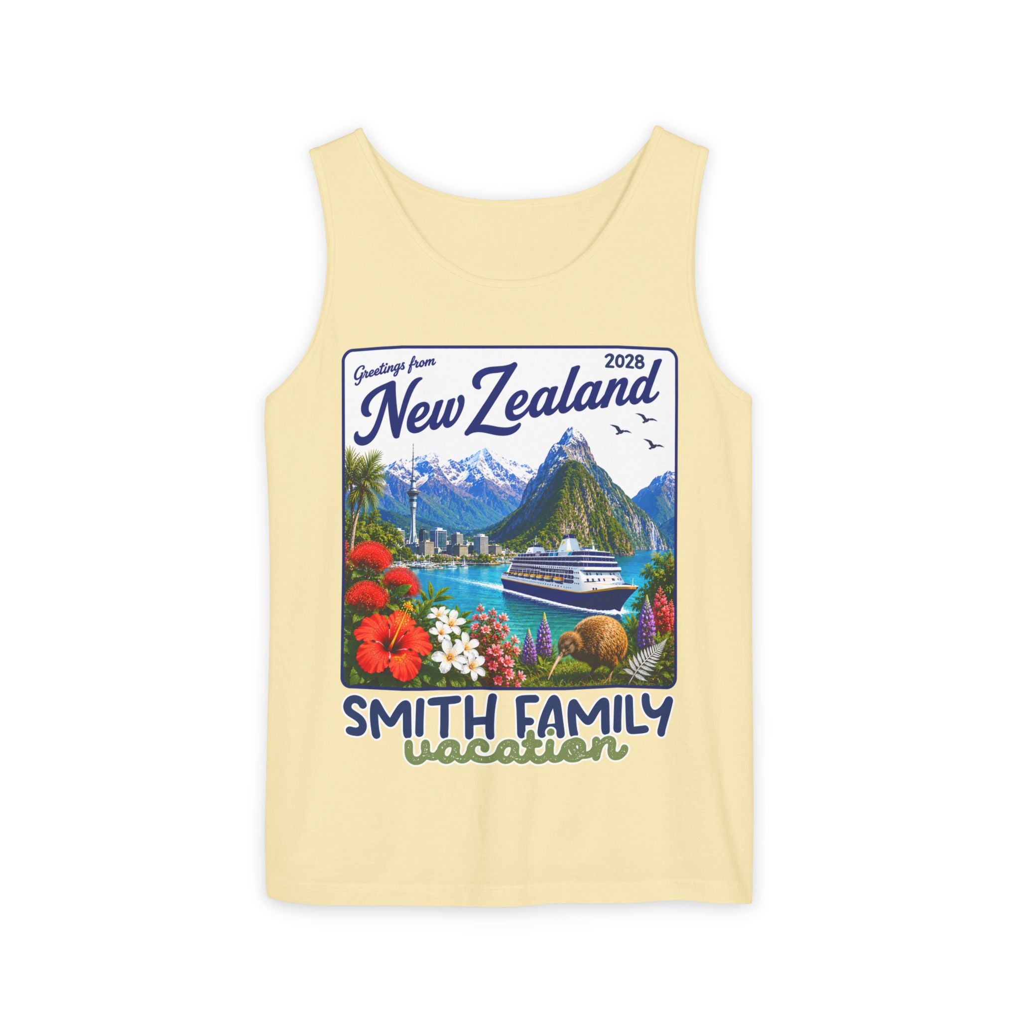 Greetings from New Zealand Tank Top - Suite Escape