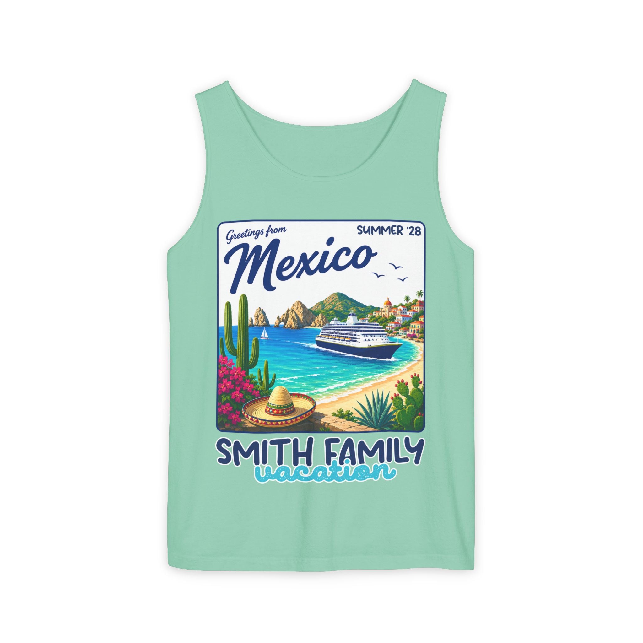 Greetings from Mexico Tank Top - Suite Escape