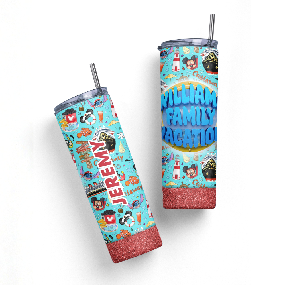 Magical Cruise Line Porthole Tumbler - Castaway