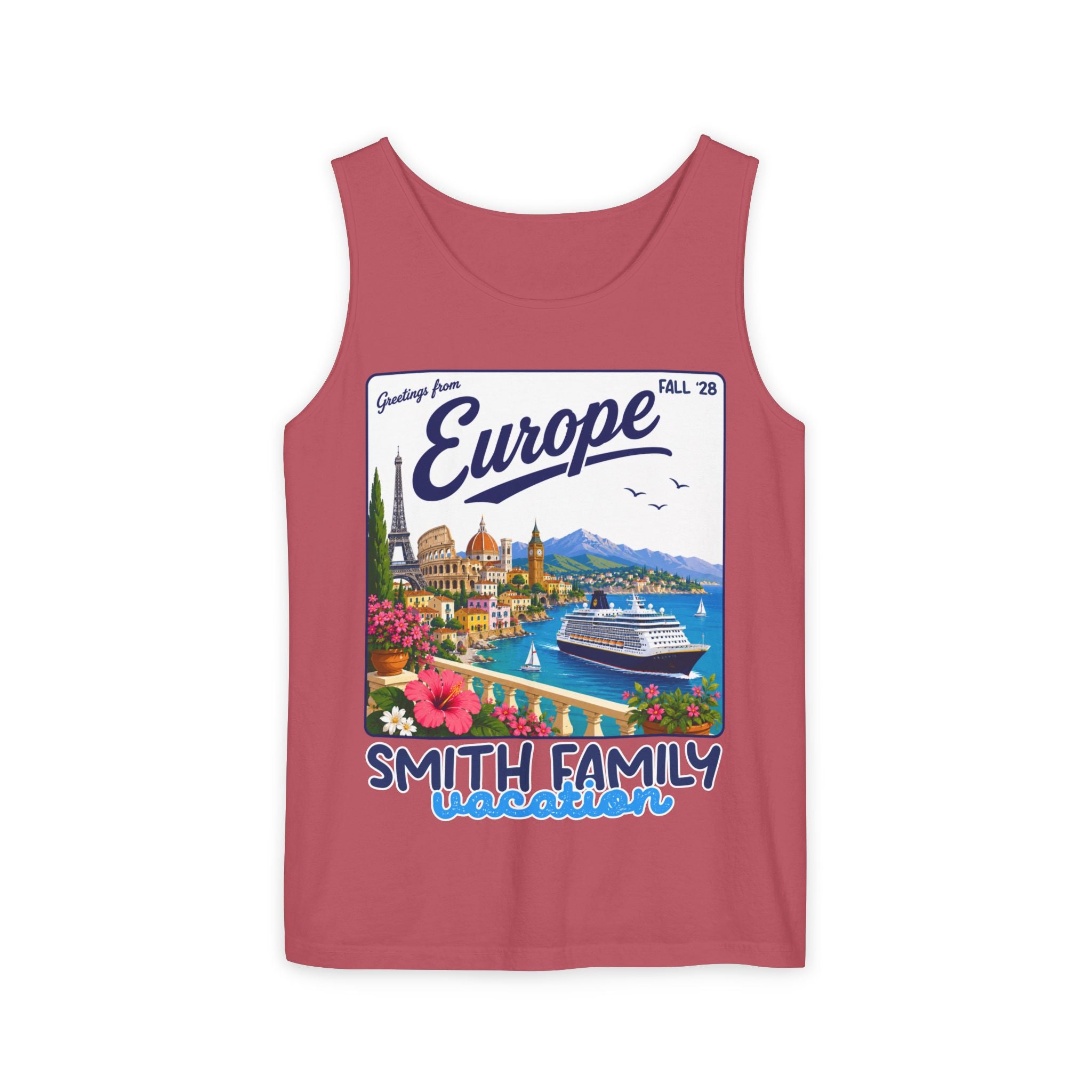 Greetings from Europe Tank Top - Suite Escape