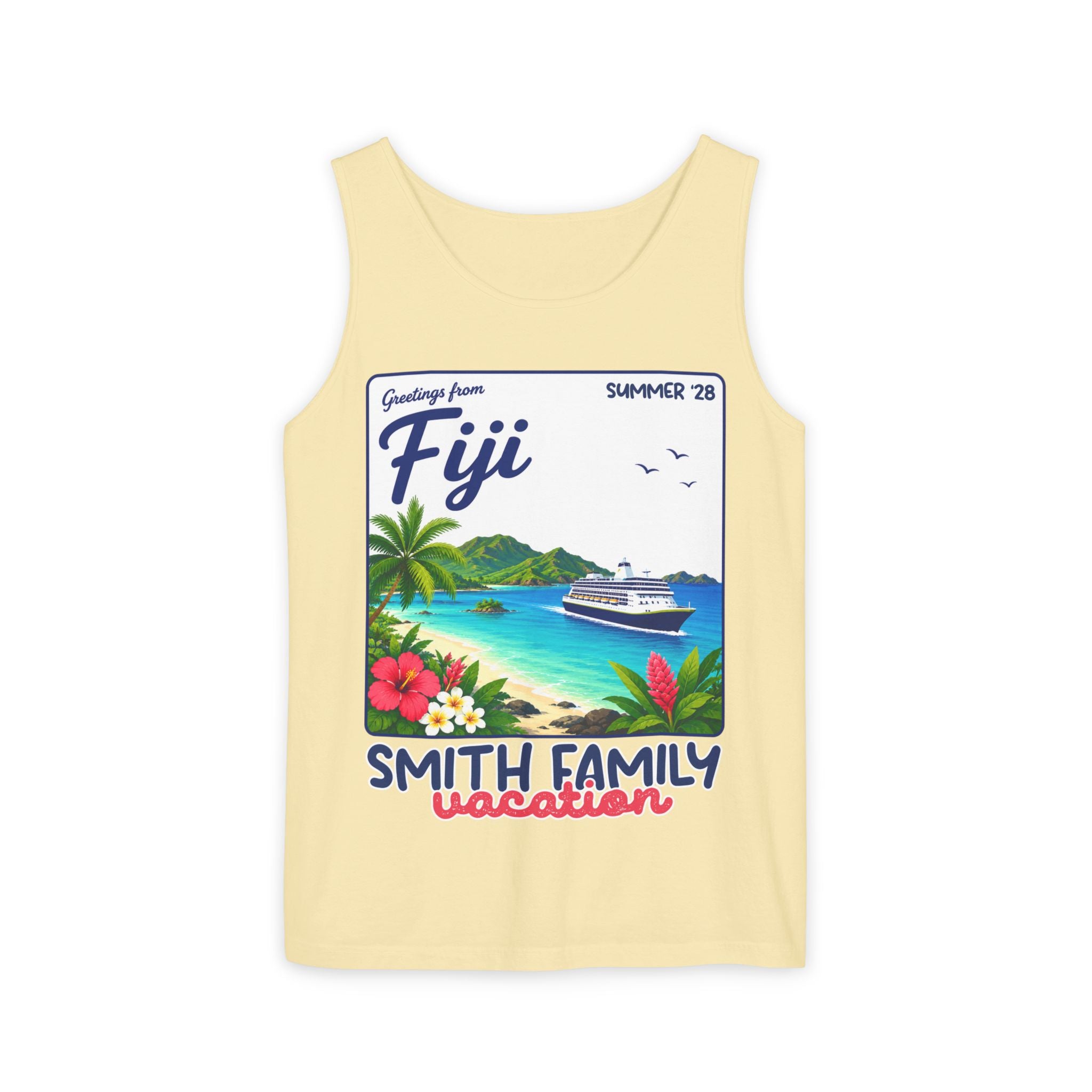 Greetings from Fiji Tank Top - Suite Escape